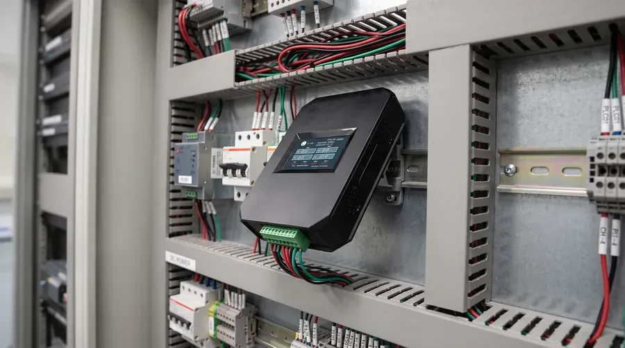 Perangkat Controller Telemetri IoT & Smart Monitoring Panel Synapsis di Site Proyek
