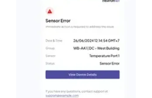 Real-time Instant Notification WhatsApp Telegram Sensor Exceeded Threshold